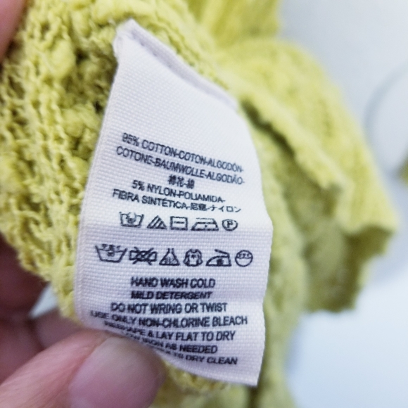 Free People Yellow Long Cardigan - Picture 8 of 9